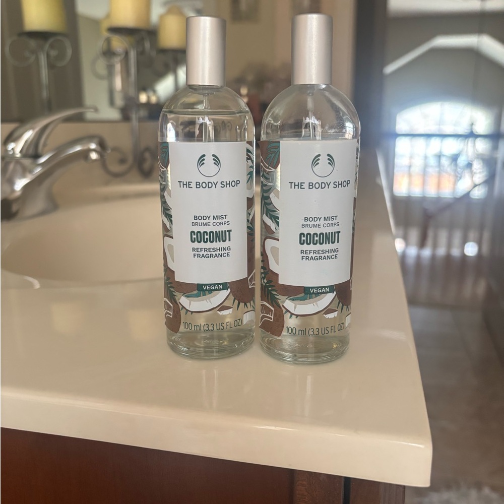Body shop coconut spray